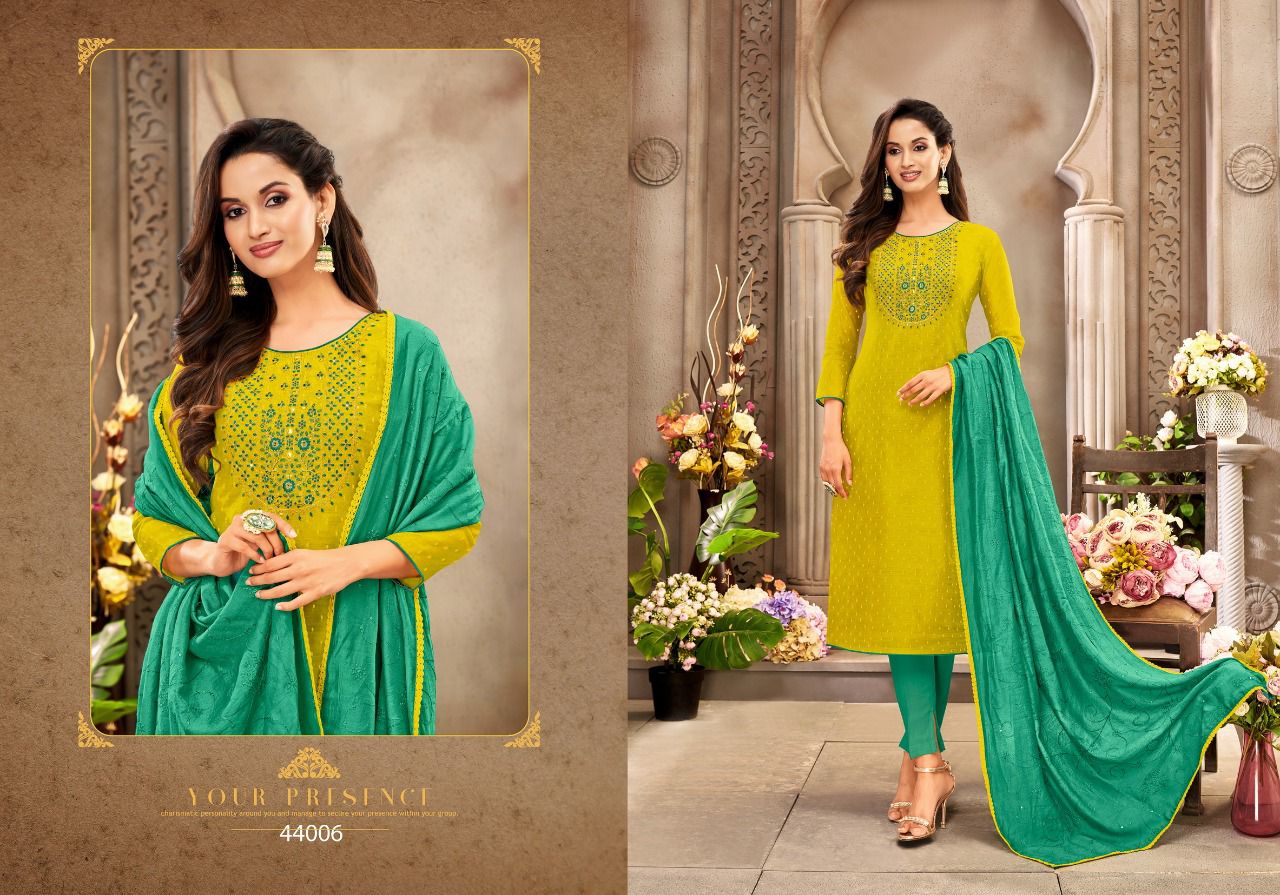 Kapil Trendz Queen 2 Designer New Exclusive Wear Silk Readymade Suit Collection